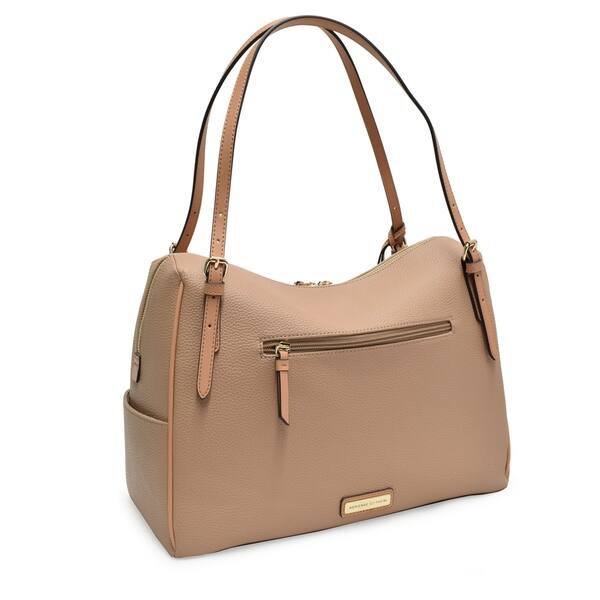 Av Signature Trapunto Collection Slouchy Satchel Tote