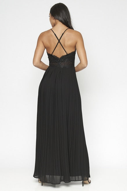 BLACK MAXI DRESS